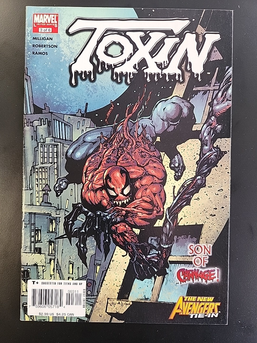 Toxin #1 2 3 4 5 6 Complete Set Venom Carnage F/VF