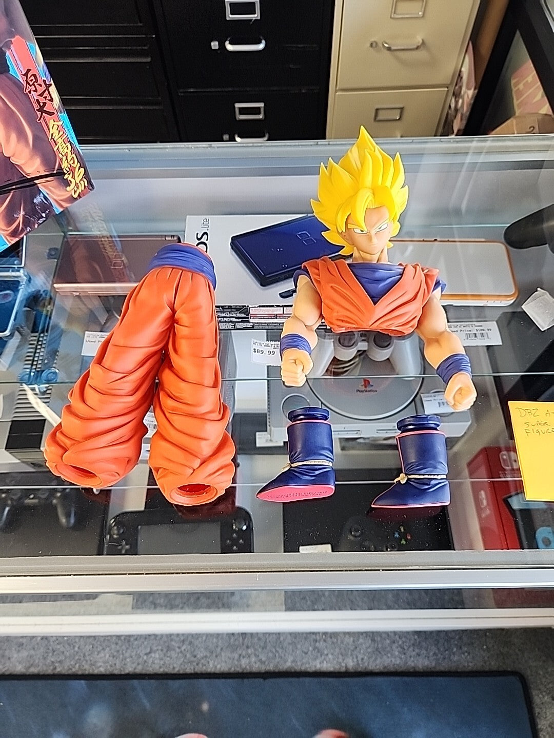Dragon Ball Z Assembly Type Super Size Soft Vinyl Figure 2 Son Goku 2008 US Sell