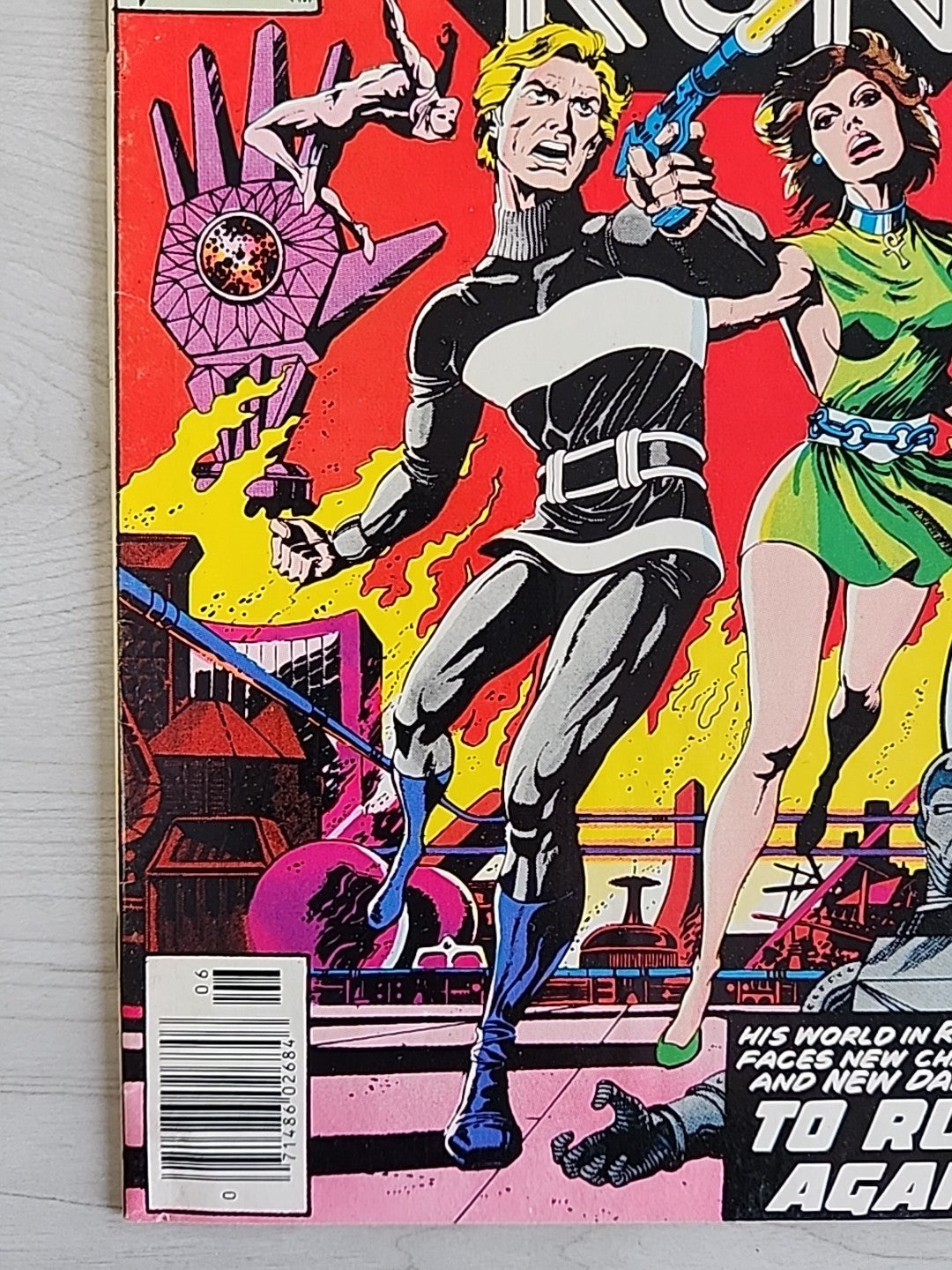 Logan's Run Vol. 1 #6 June 1977 Newsstand Bronze Age Marvel Comics FN+