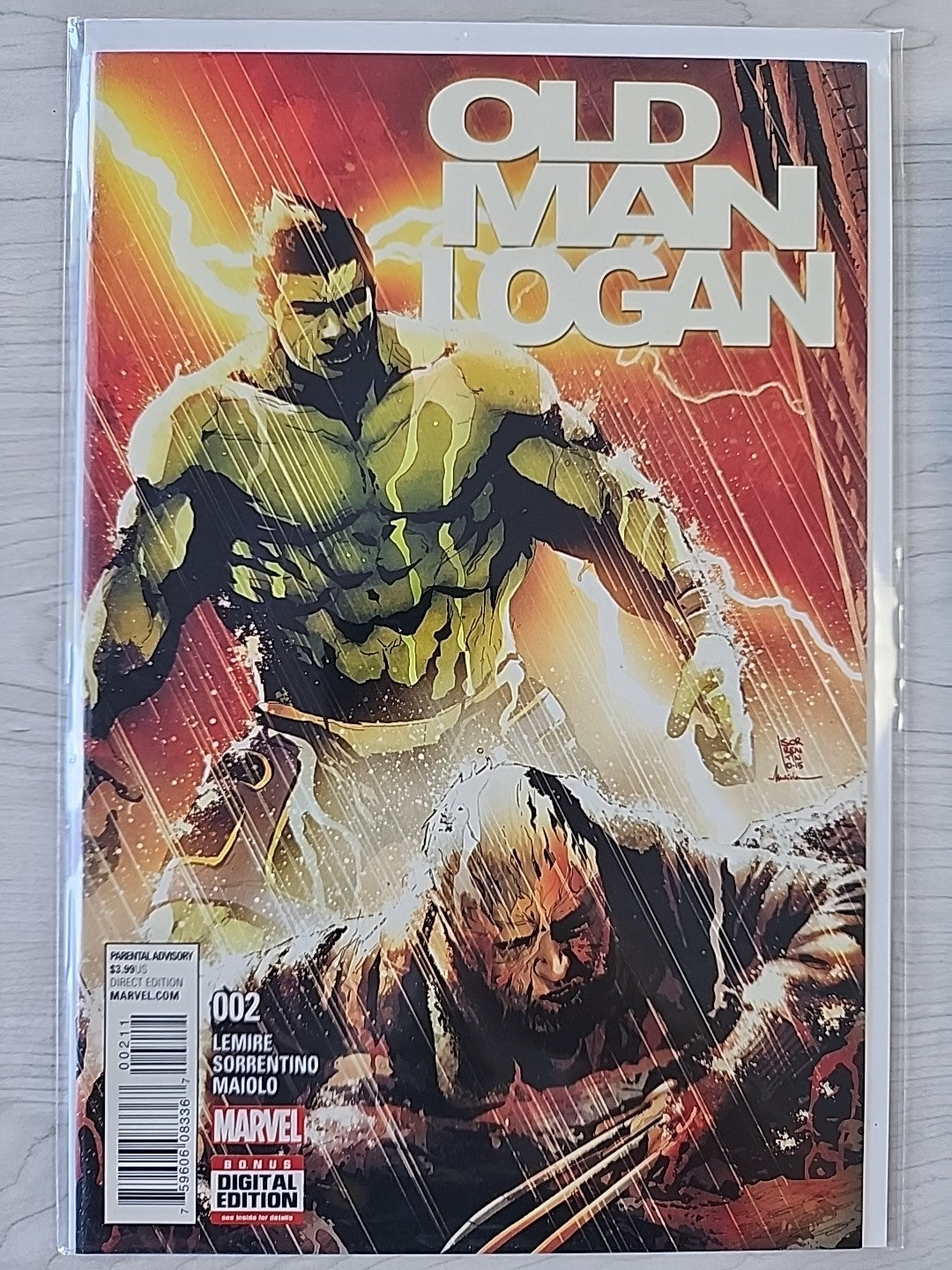 Old Man Logan 1-13 LOT OF 13 Marvel (2016-2018) Lemire/Sorrentino 1st Prints NM