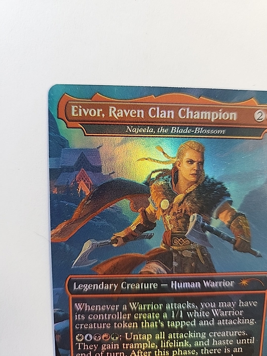 MTG Eivor Raven Clan Champion (Najeela) Secret Lair Drop SLD 1557 Foil English