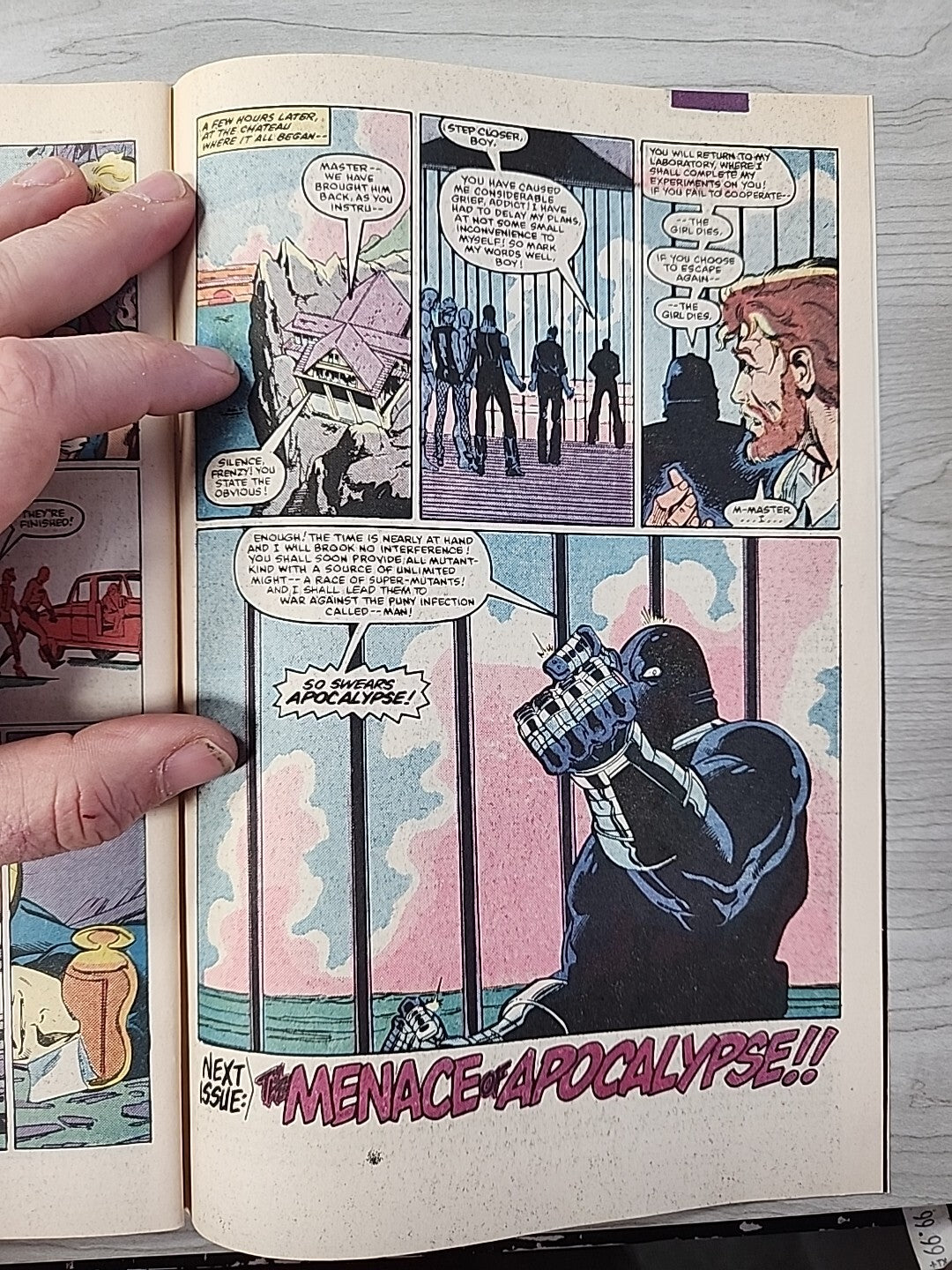X-Factor #5 1986 Marvel Comics June VF/NM Apocalypse Cameo In Shadow