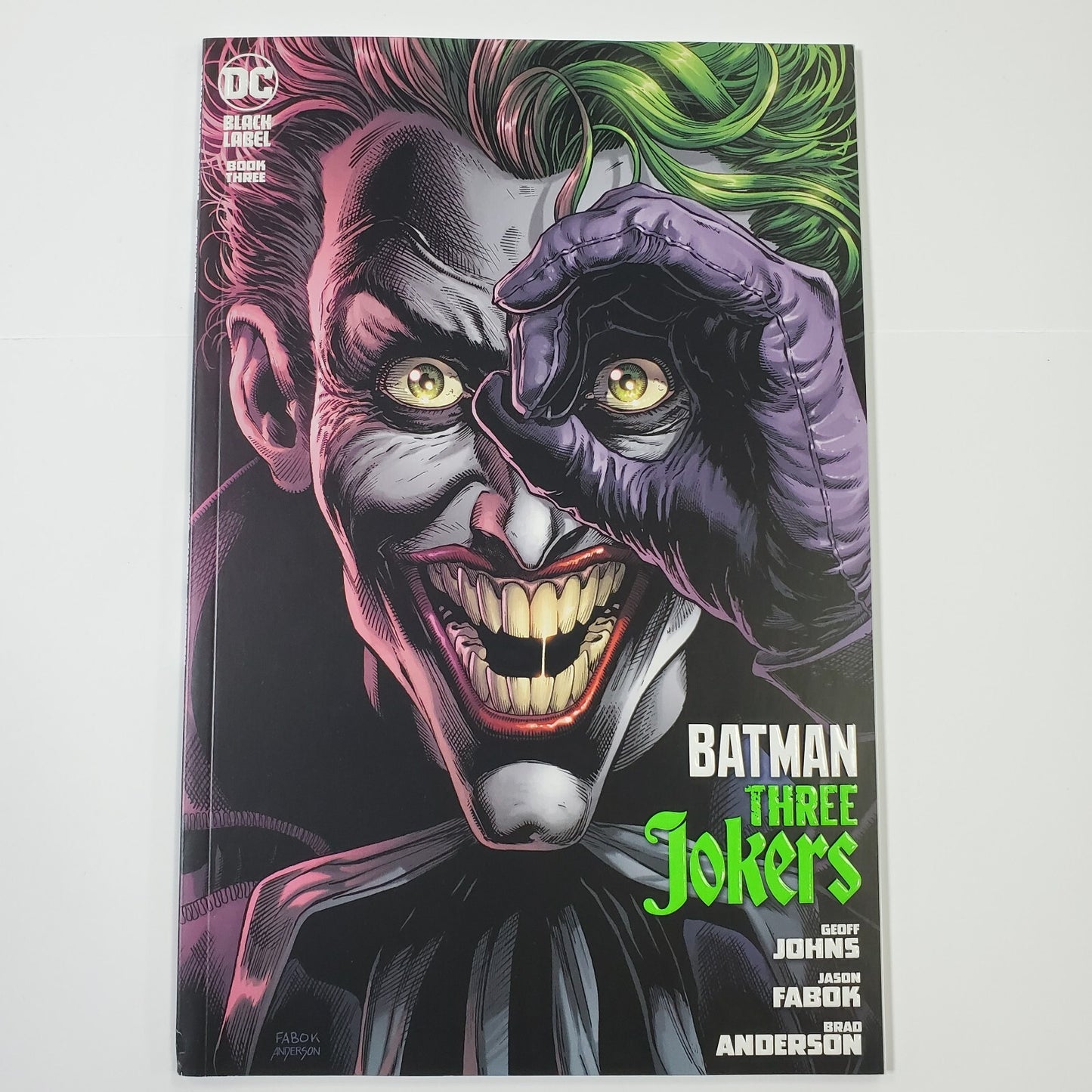 Batman Three Jokers 1-3 - 3 Variants Of #1, 2 Variants Of #2- Complete Set