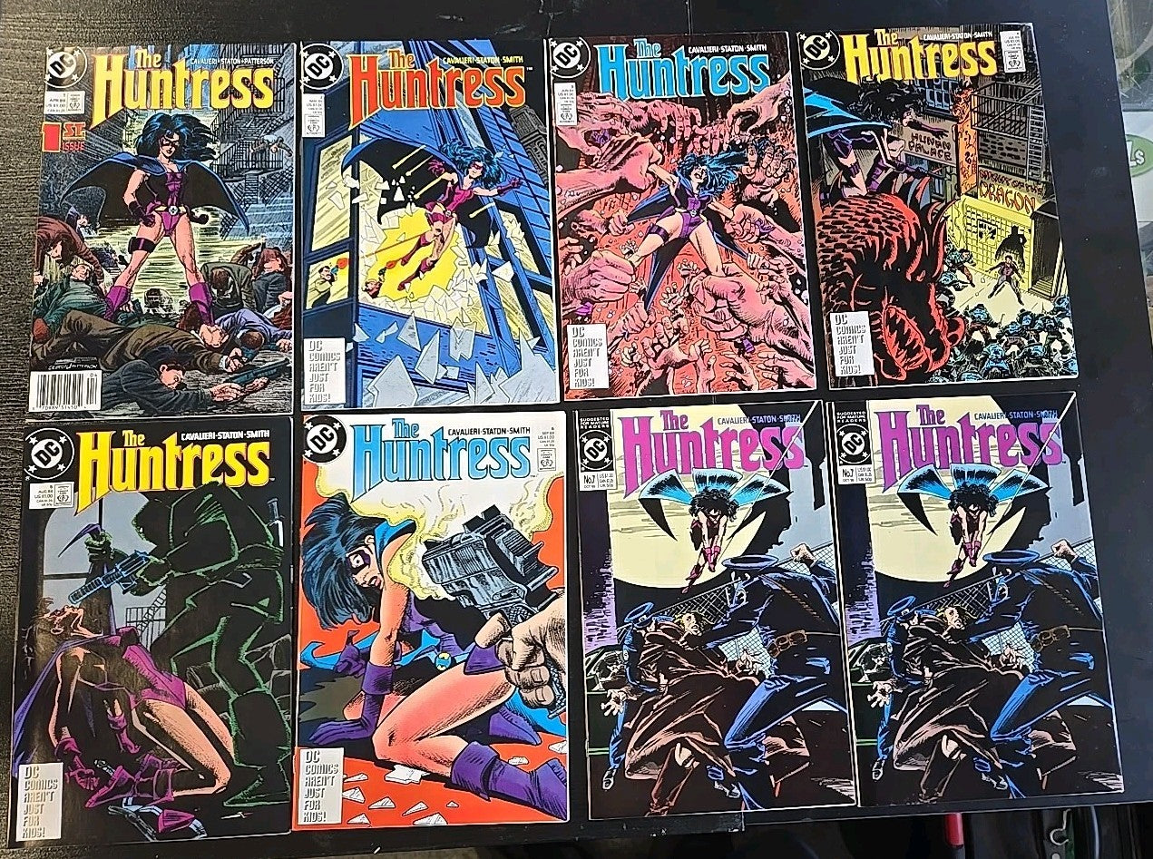 The Huntress 1989 - Complete Set 1-19 ,Plus ANNUAL 2