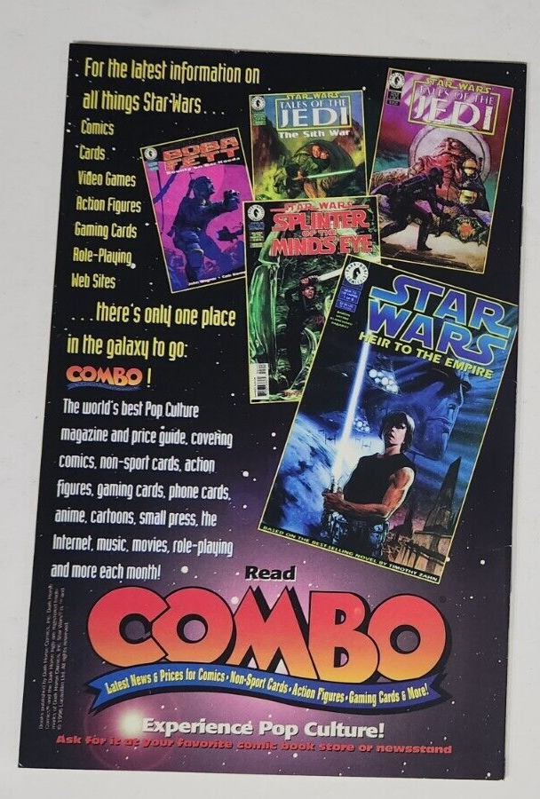 Star Wars Shadows Of The Empire # 2 - 1st Dash Rendar, Zuckuss cameo Key