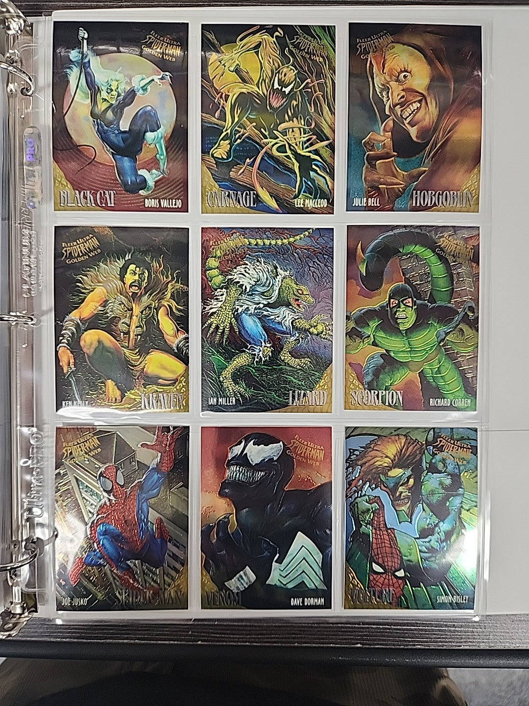 1995 Fleer Ultra Spider-Man: Complete Base Set w/ All Inserts 185 Cards