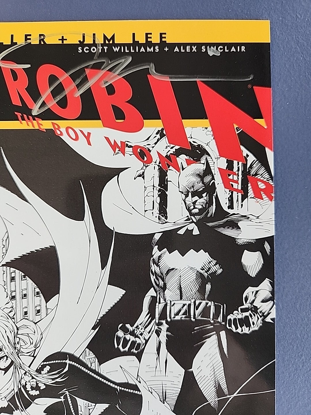 All-Star Batman & Robin #6 Rare Jim Lee Sketch PROMO Edition Signed Jim Lee