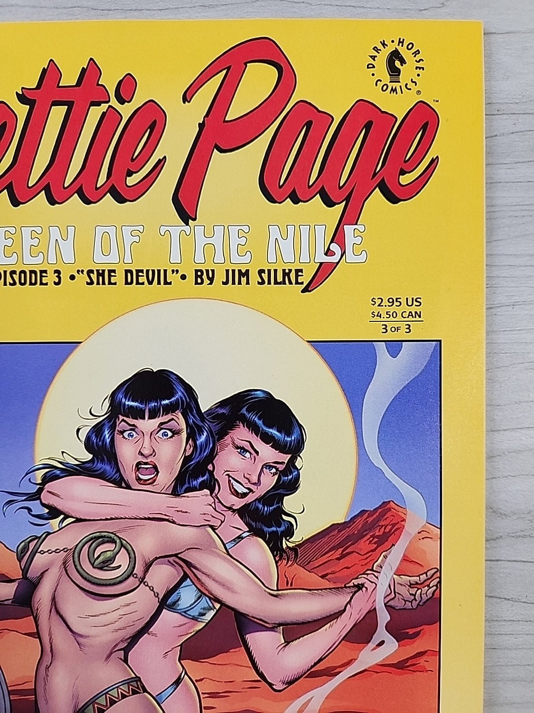 Bettie Page Queen of The Nile #3 Dark Horse Comics 2000 VF/NM Dave Stevens