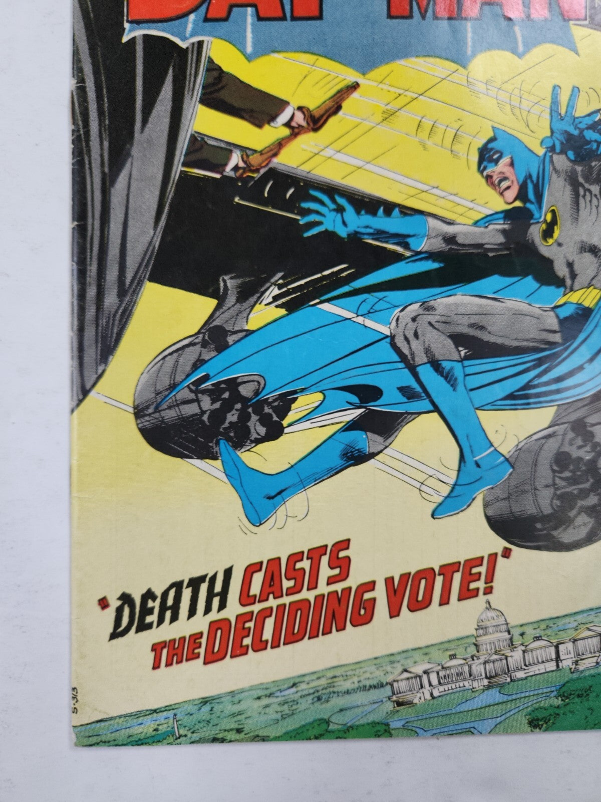 BATMAN 219 - VG/F 5.0 - COMMISSIONER GORDON - NEAL ADAMS ART (1970)