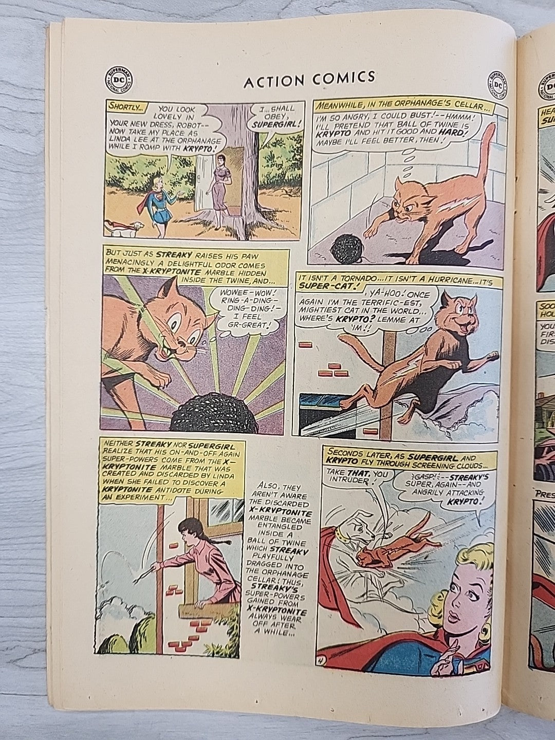ACTION COMICS #277 1961 VG/FN SUPERGIRL "The Battle Of The Super-Pets" SUPERMAN