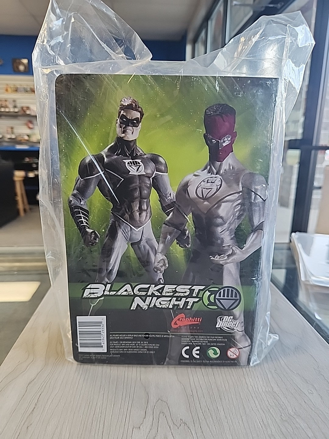 DC Direct Blackest Night White Lantern Sinestro 2010 SDCC Exclusive Brand New