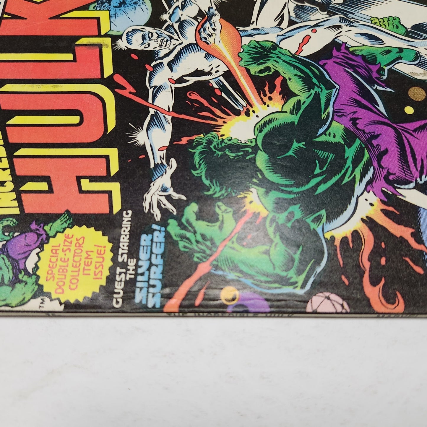 Incredible Hulk #250 Silver Surfer Cover, Sabra Cameo Marvel Comics 1980
