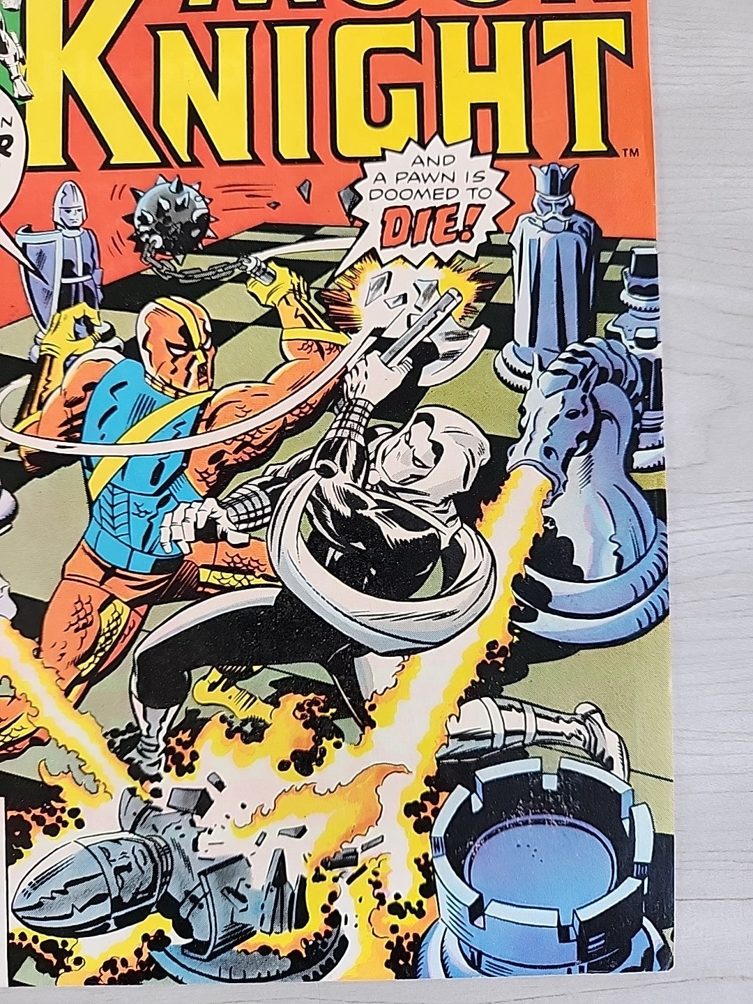 Marvel Spotlight 29 2nd Solo Moon Knight Jack Kirby Cover Marvel Comics 1976 VF
