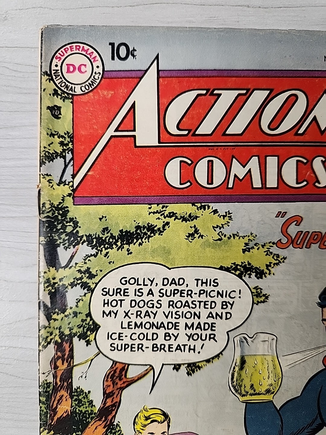 Action Comics #232 DC 1957 VG/FN Silver Age 'Superman Junior' Curt Swan cover