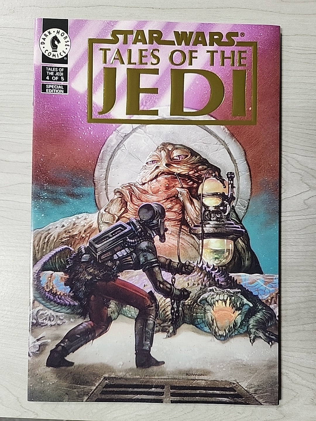 Star Wars: Tales of the Jedi #1-5 Gold Foil Set Limited To 7500 With COA VF/NM