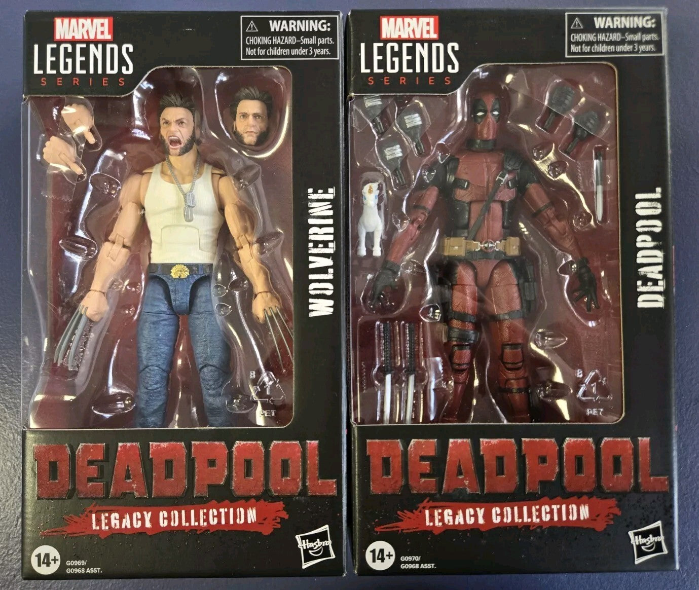Deadpool & Wolverine Marvel Legends Legacy Collection Bundle