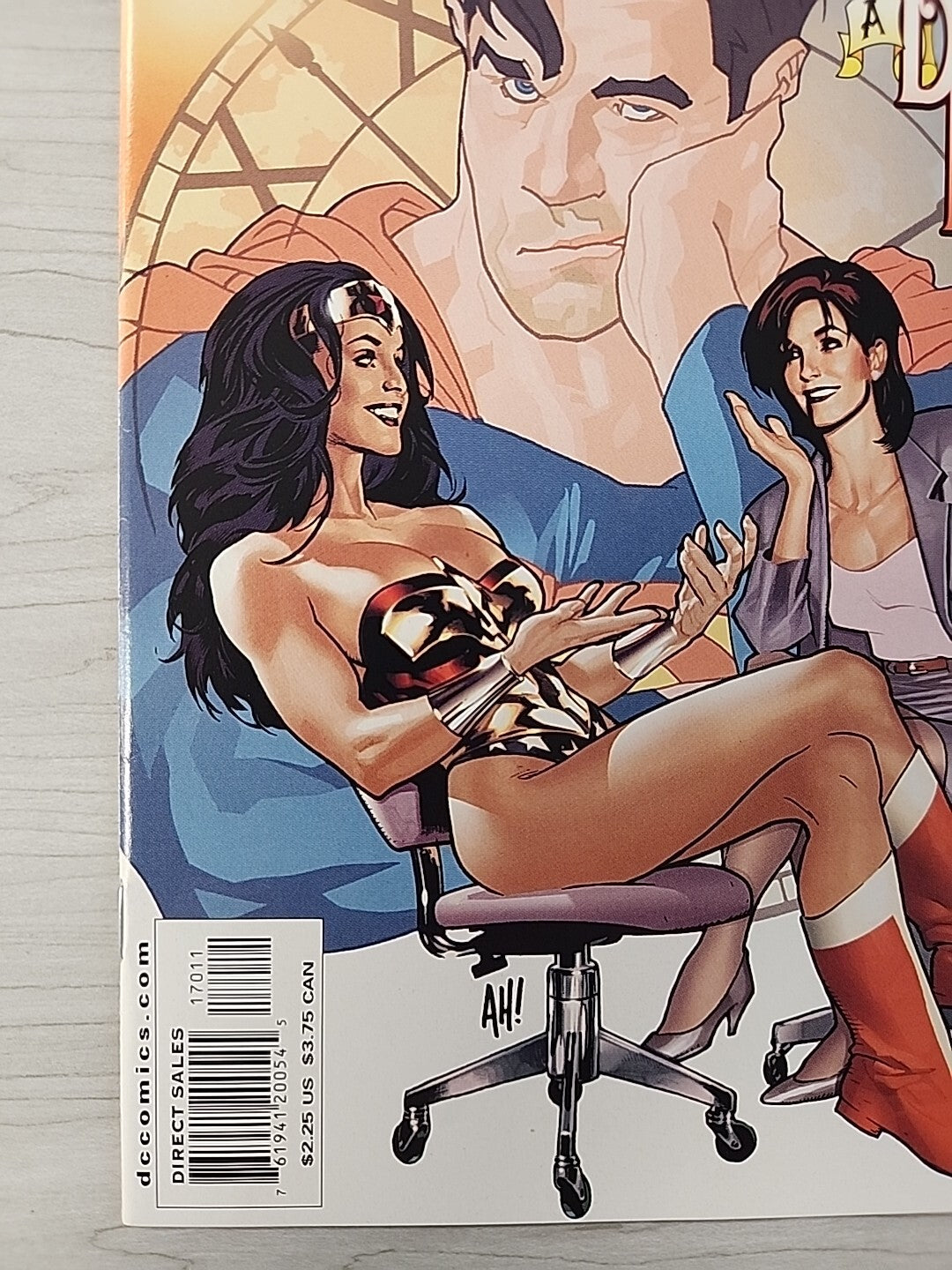 Wonder Woman #170 Adam Hughes Cover Lois Lane Superman DC 2001 NM-