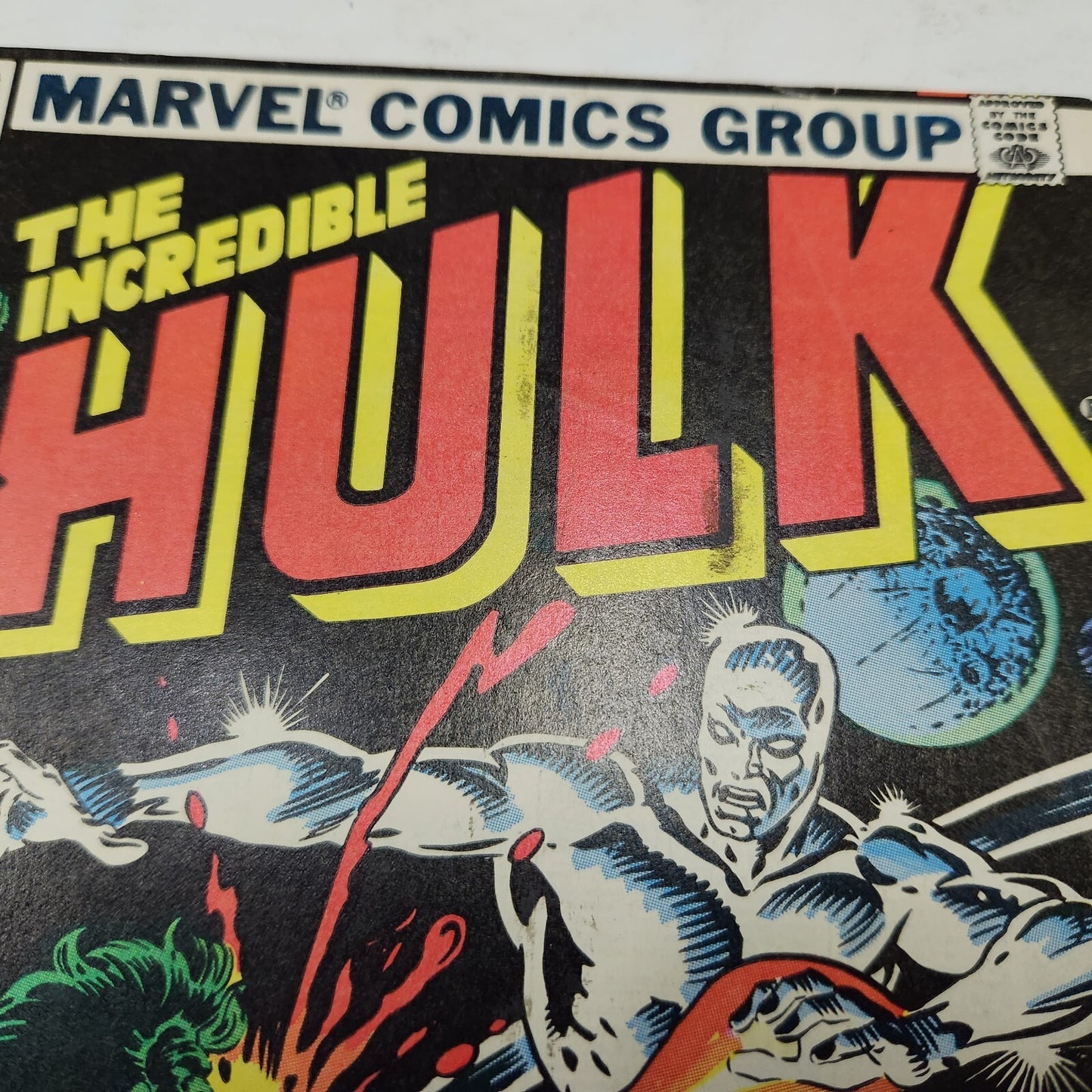 Incredible Hulk #250 Silver Surfer Cover, Sabra Cameo Marvel Comics 1980
