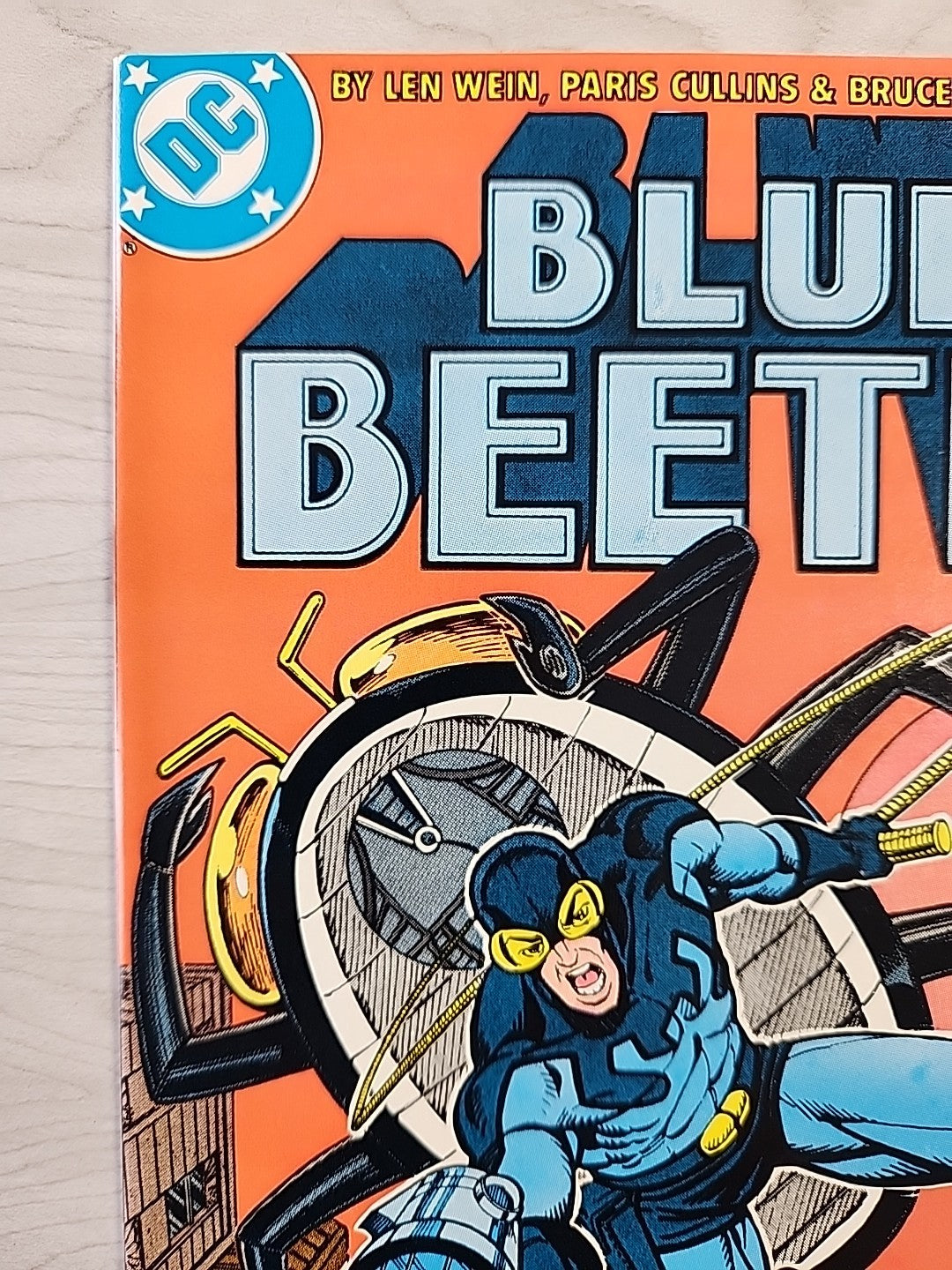 Blue Beetle Comic Book #1 1st Appearance Conrad Carapax DC June 86 NM
