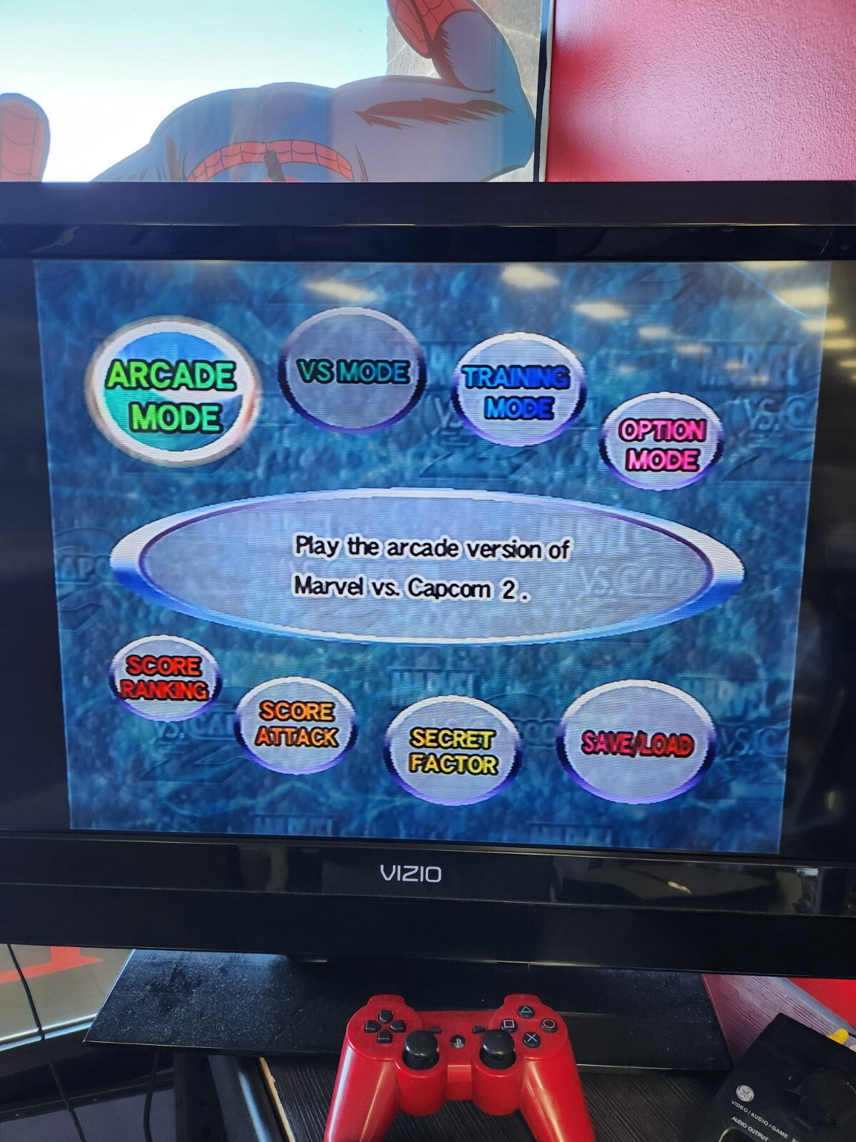 Marvel Vs Capcom 2 PS2 Disc Only Resurfaced Tested And Working See Pics