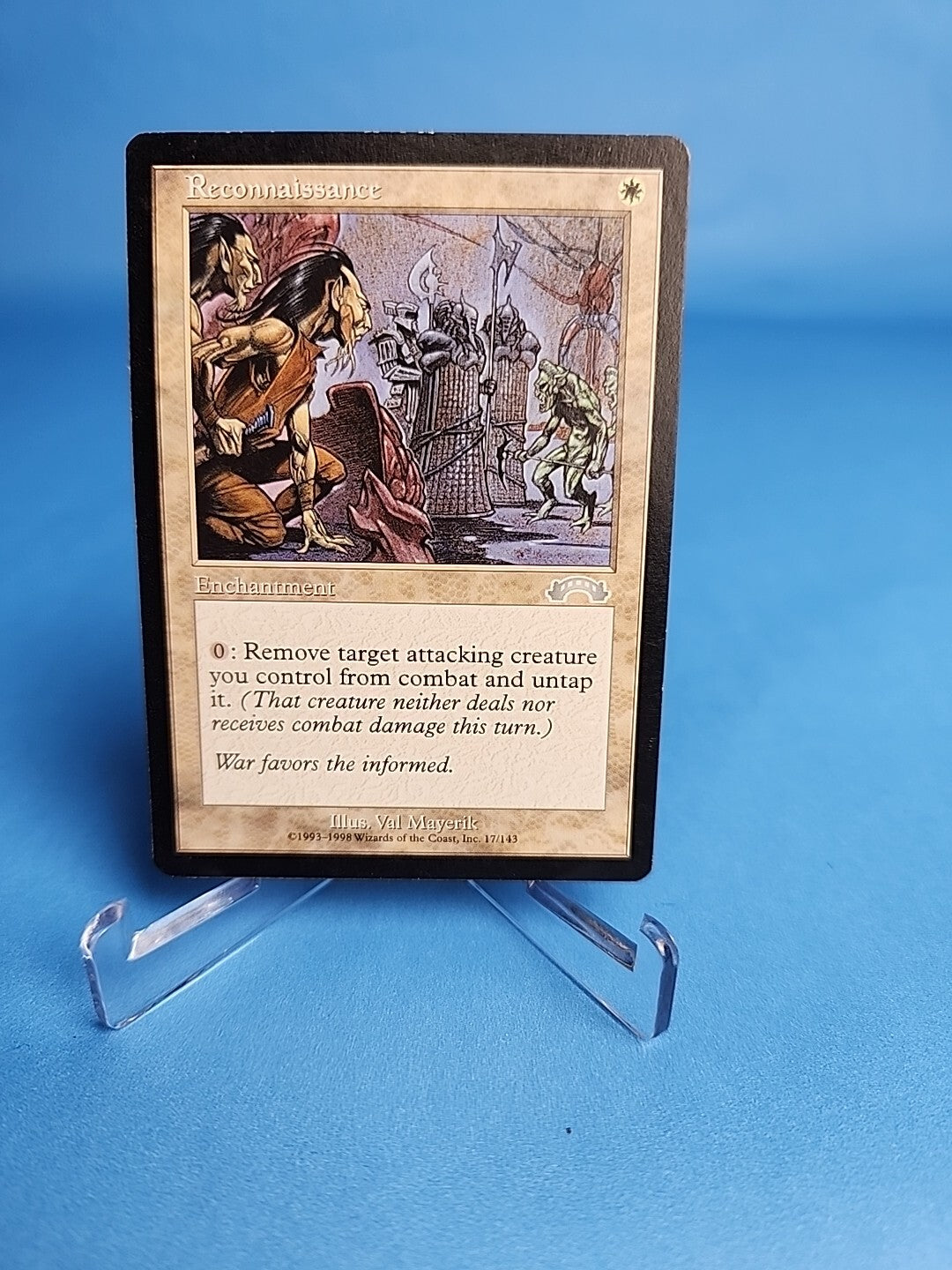 MTG Reconnaissance Exodus LP English Magic The Gathering