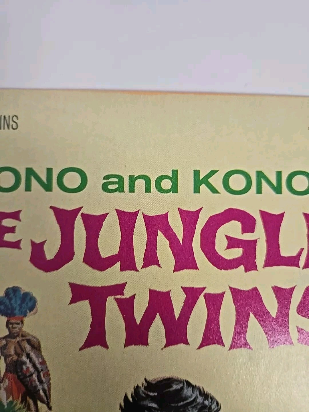 Tono & Kono The Jungle Twins #1 1972 Gold Key Comics- Key Issue Silver Age