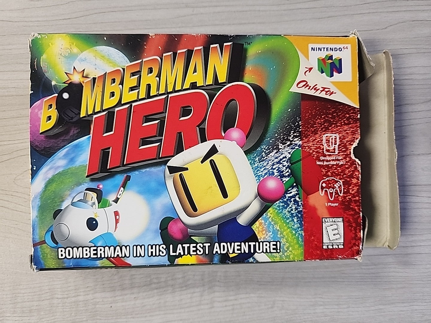 Bomberman Hero (N64) Nintendo 64 Complete In Box CIB 1998