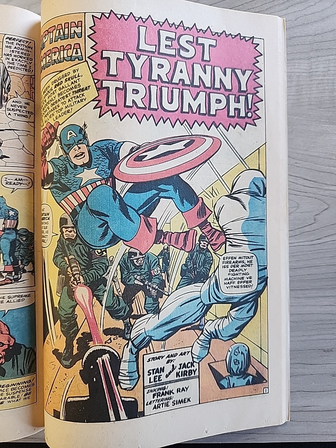 Marvel King-size Special THE AVENGERS No. 3 (1969) Captain America Joins FN