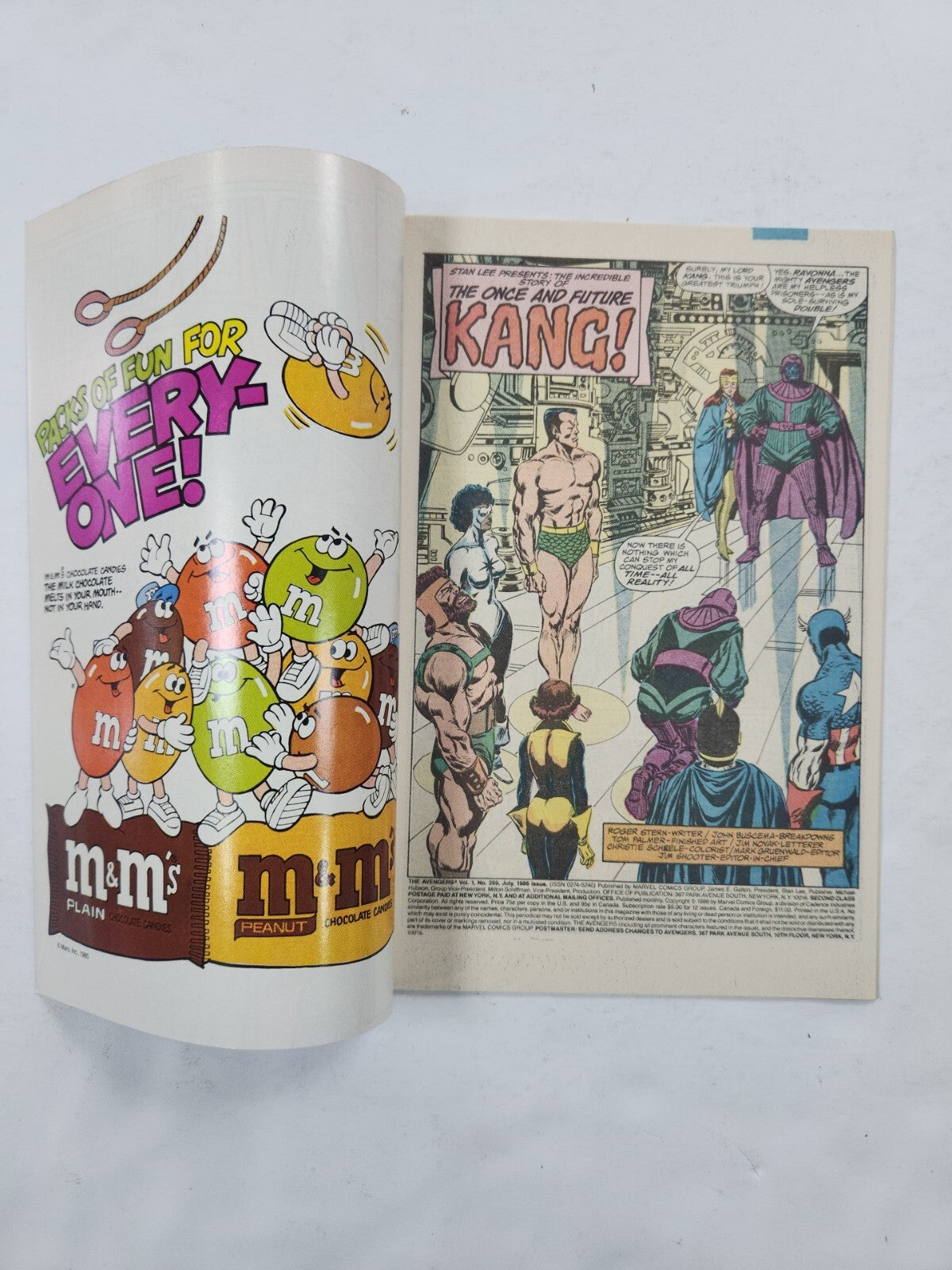 Avengers #269 (1986) KEY! Battle Of Kang Versus Immortus VF+