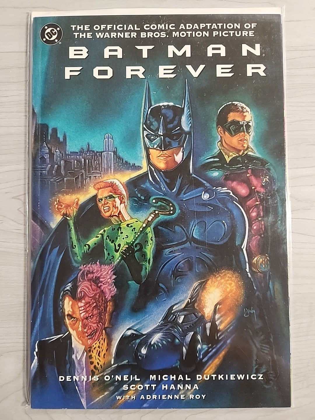 DC Comics Batman Official Comic Adaptations of 1989 Returns Forever & Robin Lot