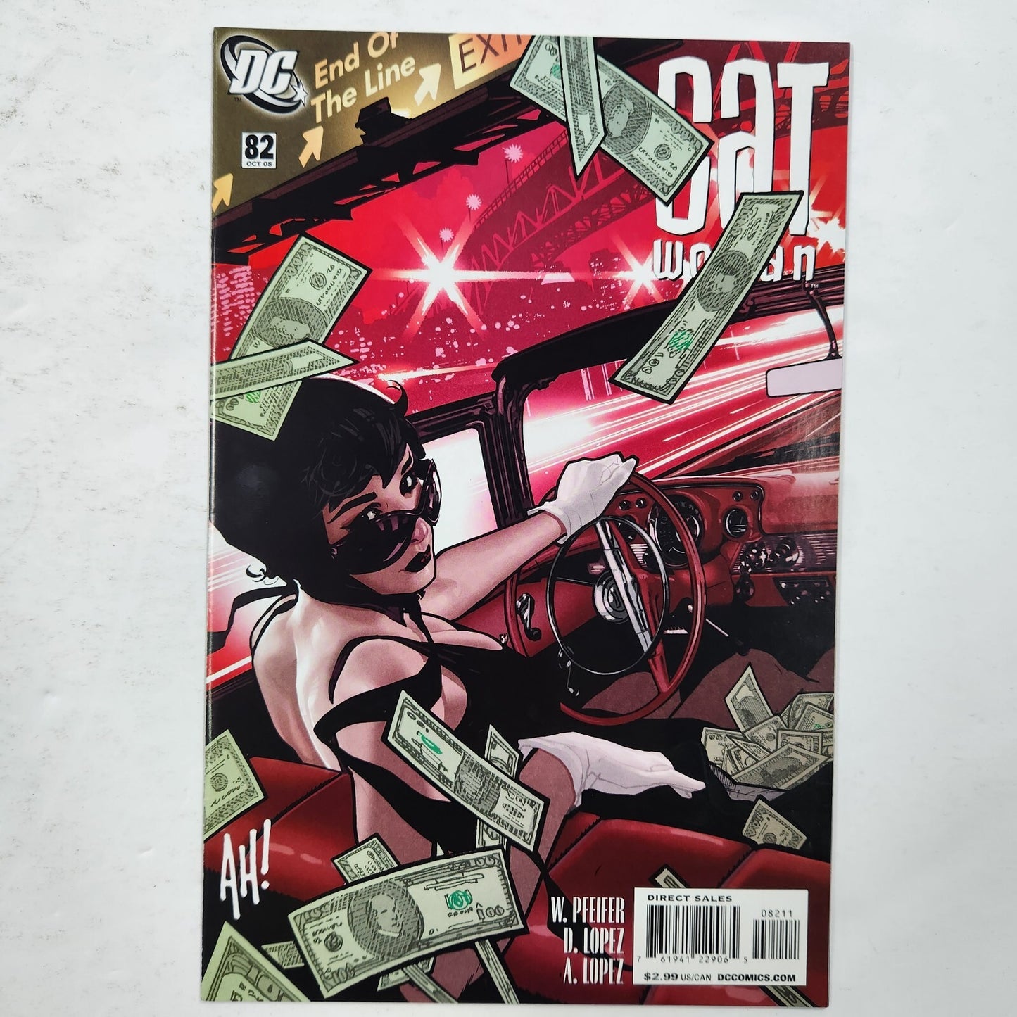 Catwoman #82 Adam Hughes Cover (2008) DC Comic