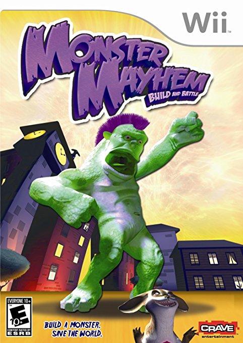 WII MONSTER MAYHEM BUILD AND BATTLE