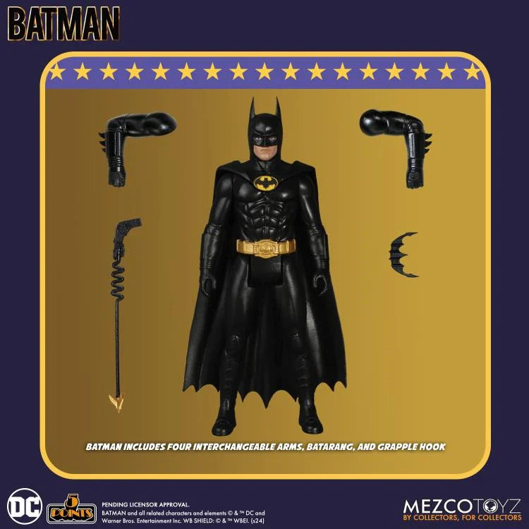 MEZCO 5 POINTS BATMAN ‘89 BATMAN