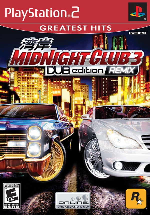 PS2 MIDNIGHT CLUB 3 DUB EDITION REMIX