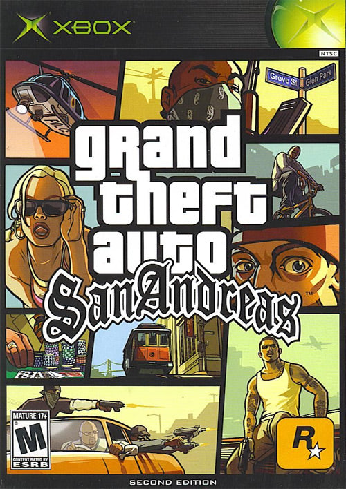 XBOX GRAND THEFT AUTO SAN ANDREAS