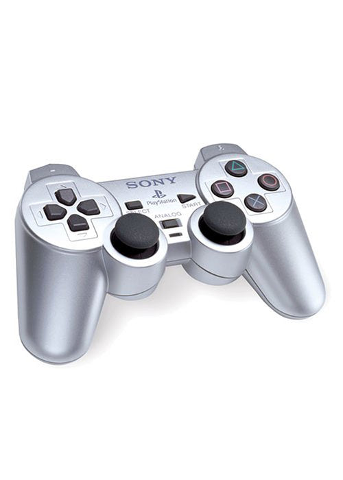 PS2 WIRED CONTROLLER SATIN SILVER OEM