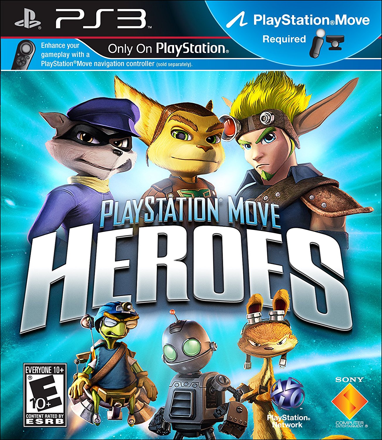 PS3 PLAYSTATION MOVE HEROES
