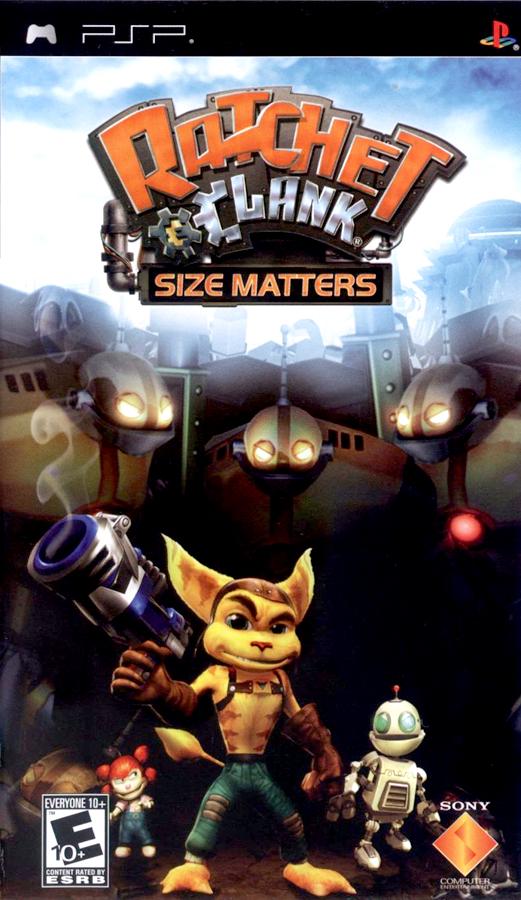 PSP RATCHET & CLANK: SIZE MATTERS