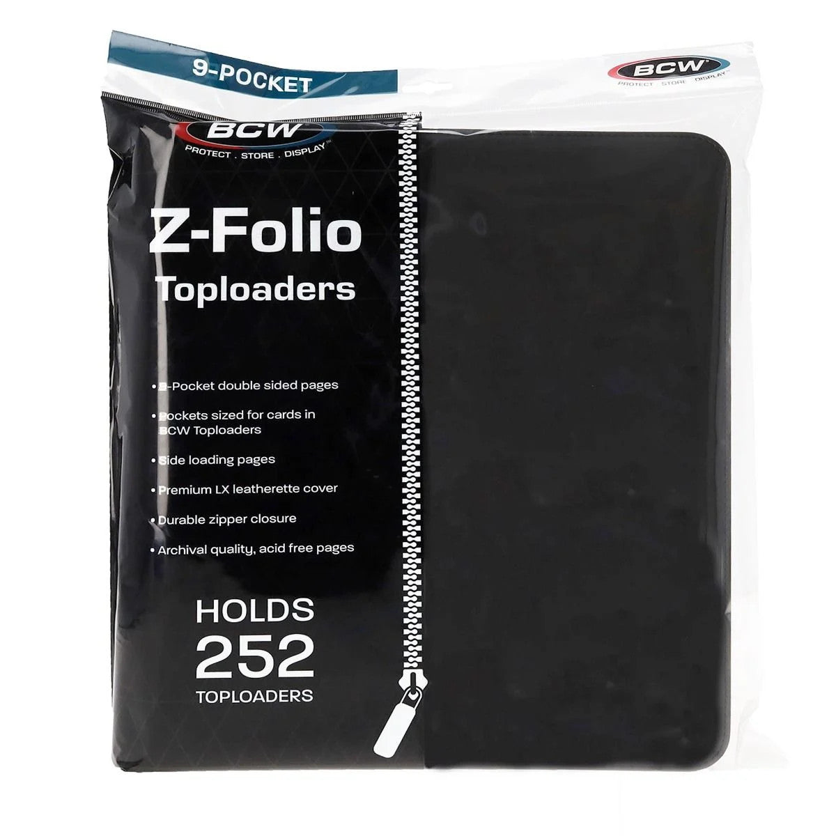 Z FOLIO TOPLOADERS