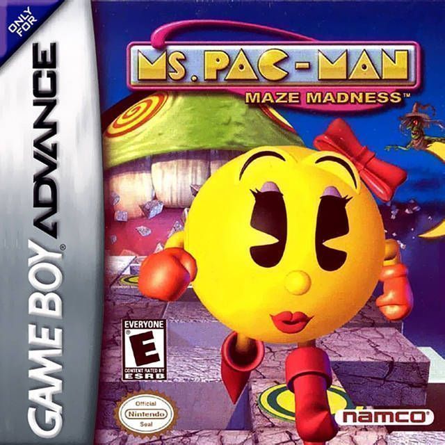 GBA MS PAC MAN MAZE MADNESS