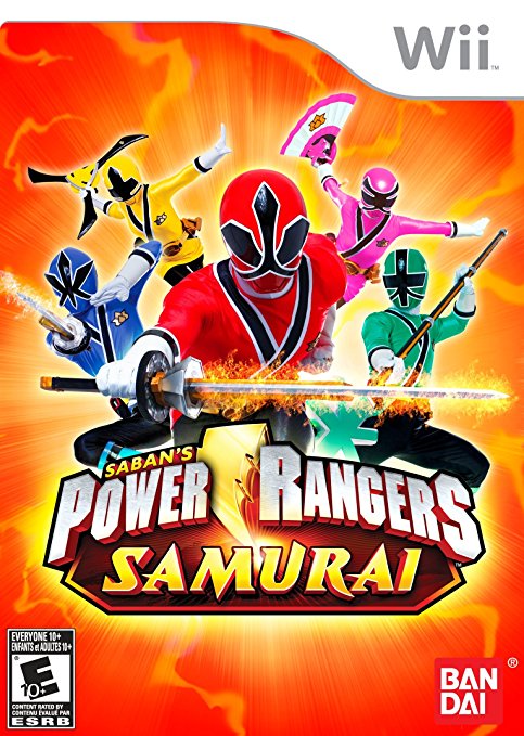 WII POWER RANGERS SAMURAI