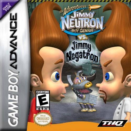 GBA JIMMY NEUTRON VS JIMMY NEGATRON
