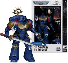 WARHAMMER 40K ULTRAMARINES 3RD COMPANY LIEUTENANT