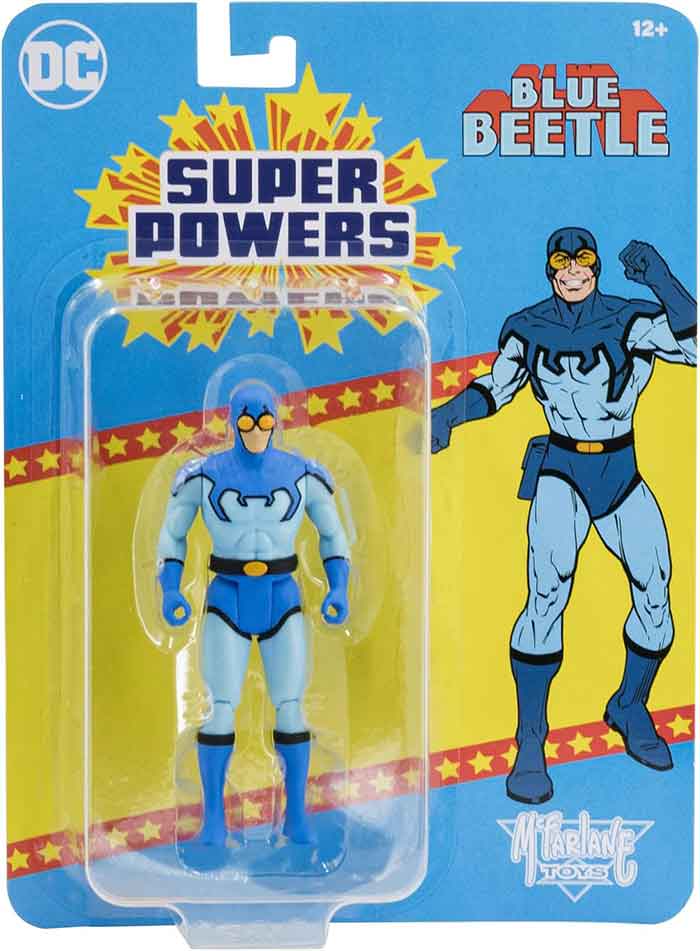 McFarlane Toys - DC Super Powers Blue Beetle, 4.5in Action Figure
