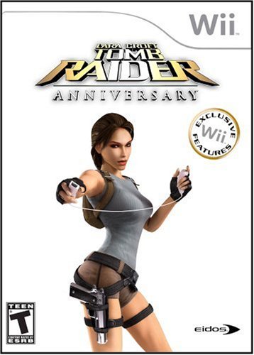 WII LARA CROFT TOMB RAIDER ANNIVERSARY