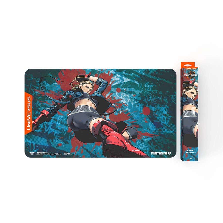 UNIVERSUS CAMMY STREET FIGHTER 6 PLAYMAT