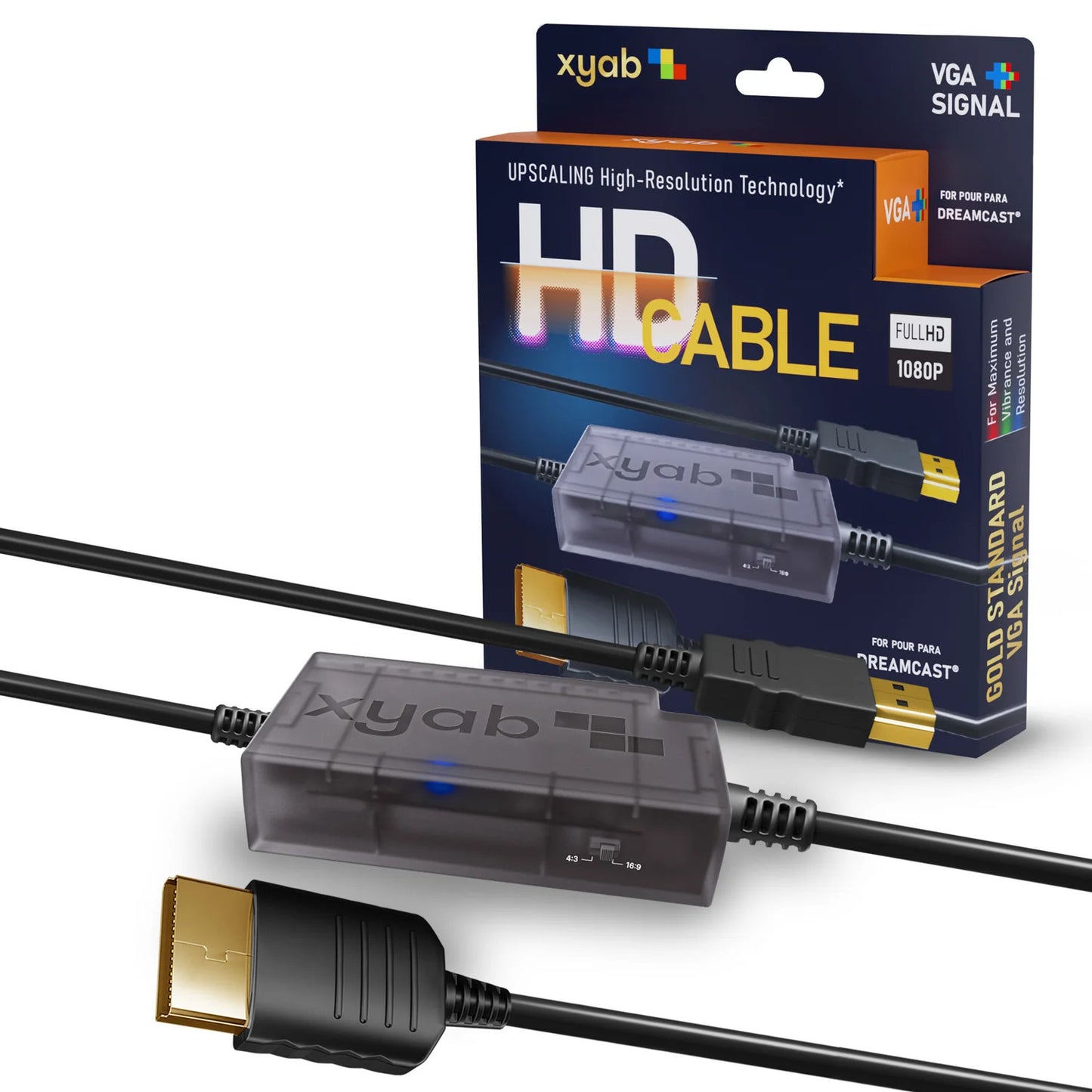DREAMCAST RGB HD CABLE FULL HD 1080P
