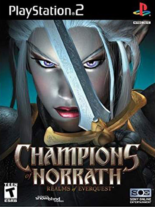 PS2 CHAMPIONS OF NORRATH: REALMS OF EVERQUEST