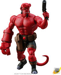 IMMORTAL CHAMPIONS RETRO HELLBOY ACTION FIGURE