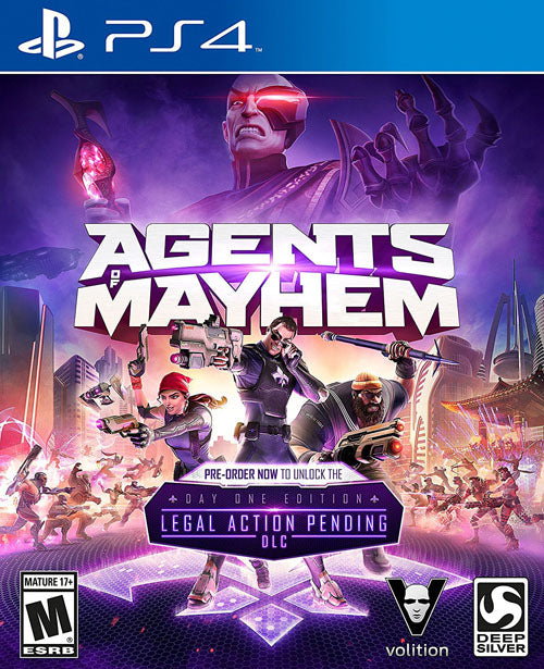 PS4 AGENTS OF MAYHEM